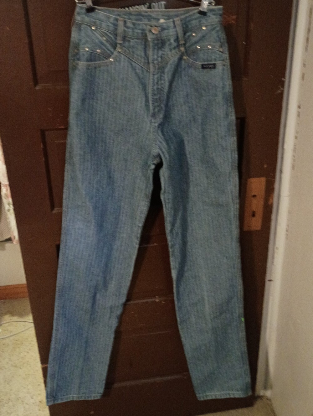 VTG Women's Authentic Rockies Jeans Wear High Waist Straight Leg 30
